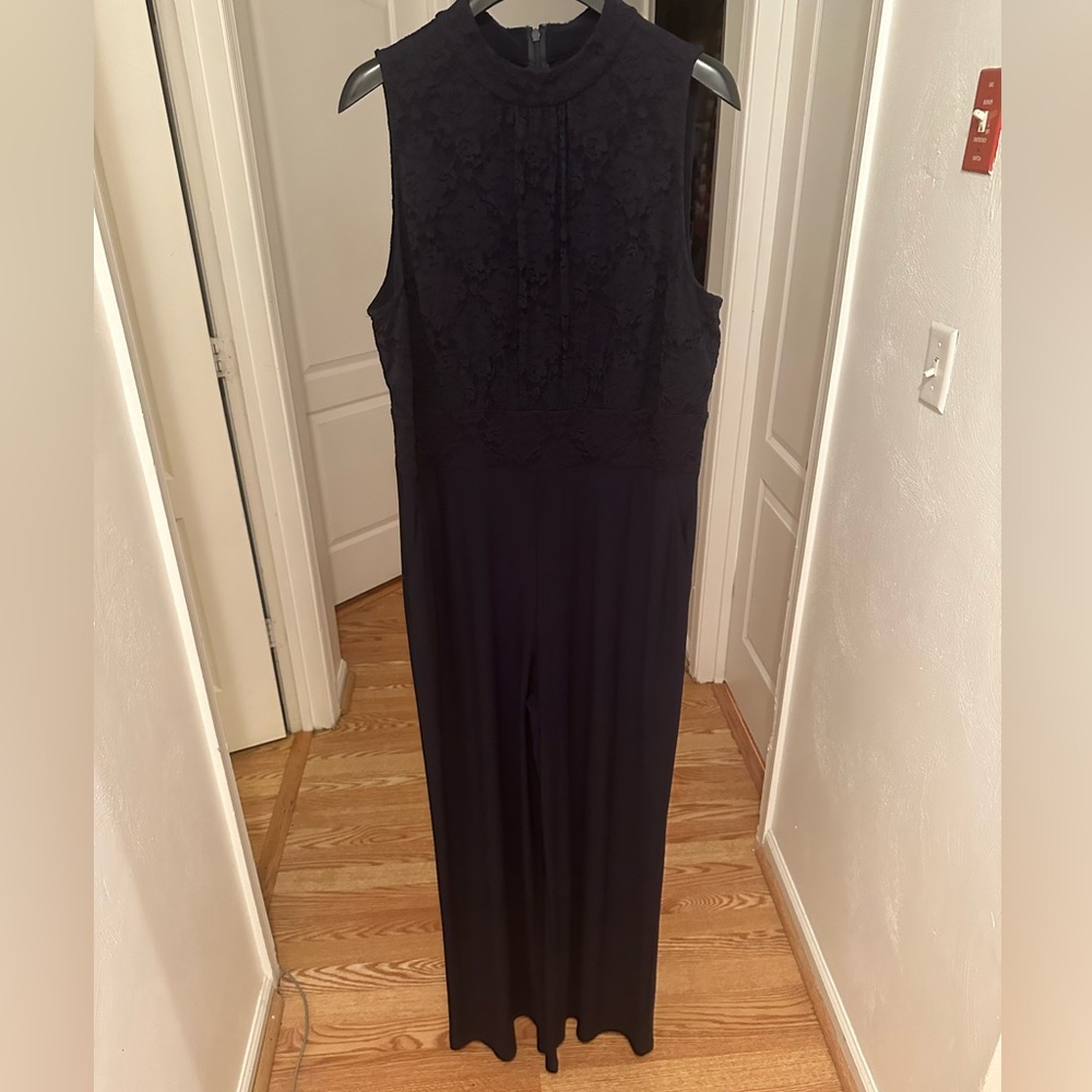 Ralph Lauren size 16 Navy Blue Jumpsuit